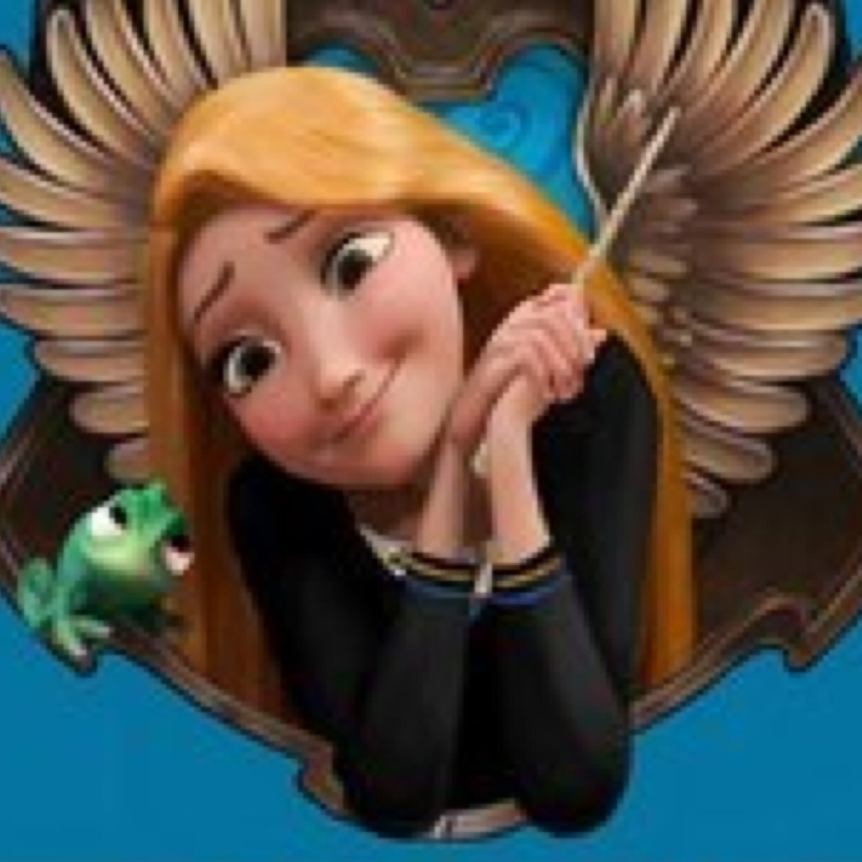 HogwartsFlower's profile picture. Hi! Its Rapunzel! My twin Sissy is @RyanLetItGo. Im in Raven claw
