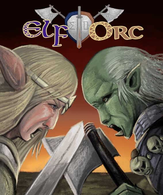 official Elf vs Orc card's game...