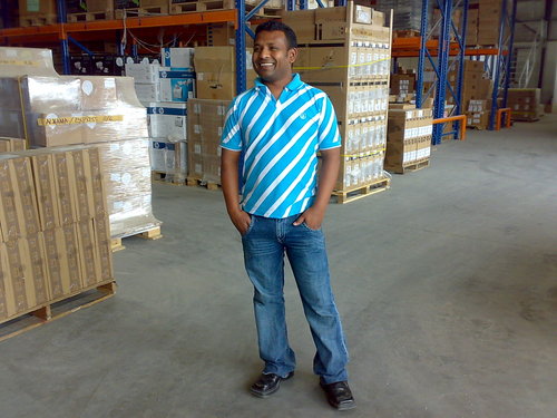 hi I'm working in logistics company