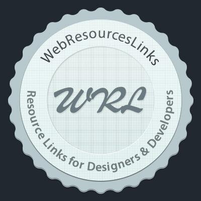 WebResourcesLinks is the ultimate resource list for web designers and developers, managed by @rjoshicool