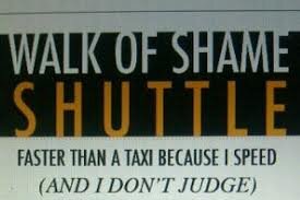 You're safe and secure way to avoid that dreaded walk of shame