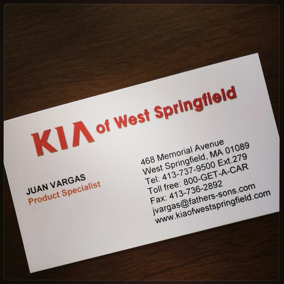 Sales Consultant at Father's & Son's Kia of West Springfield 413-737-9500 Ext.279
#kia #sorento #forte #optima #new #used #cars @djmiamihypez