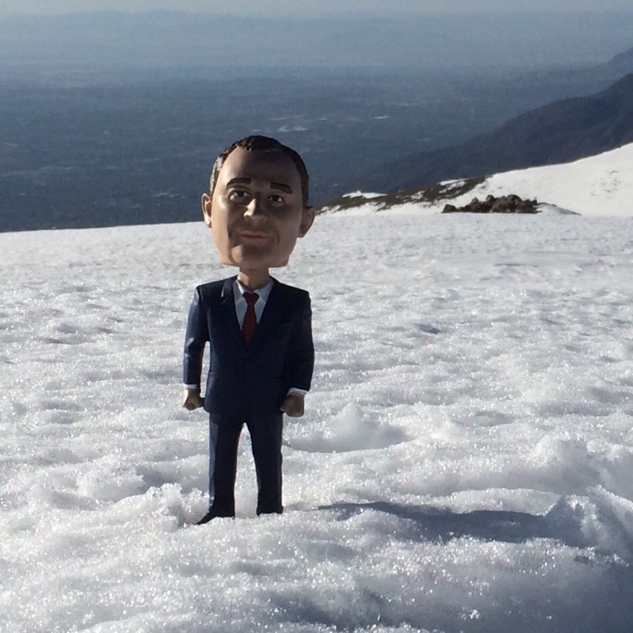 Bobblehead of the 17th Governor of Utah. Made in China, but all Beehive. Post pics with #whereisgaryut. Not affiliated with Gov Herbert Pez Dispenser.