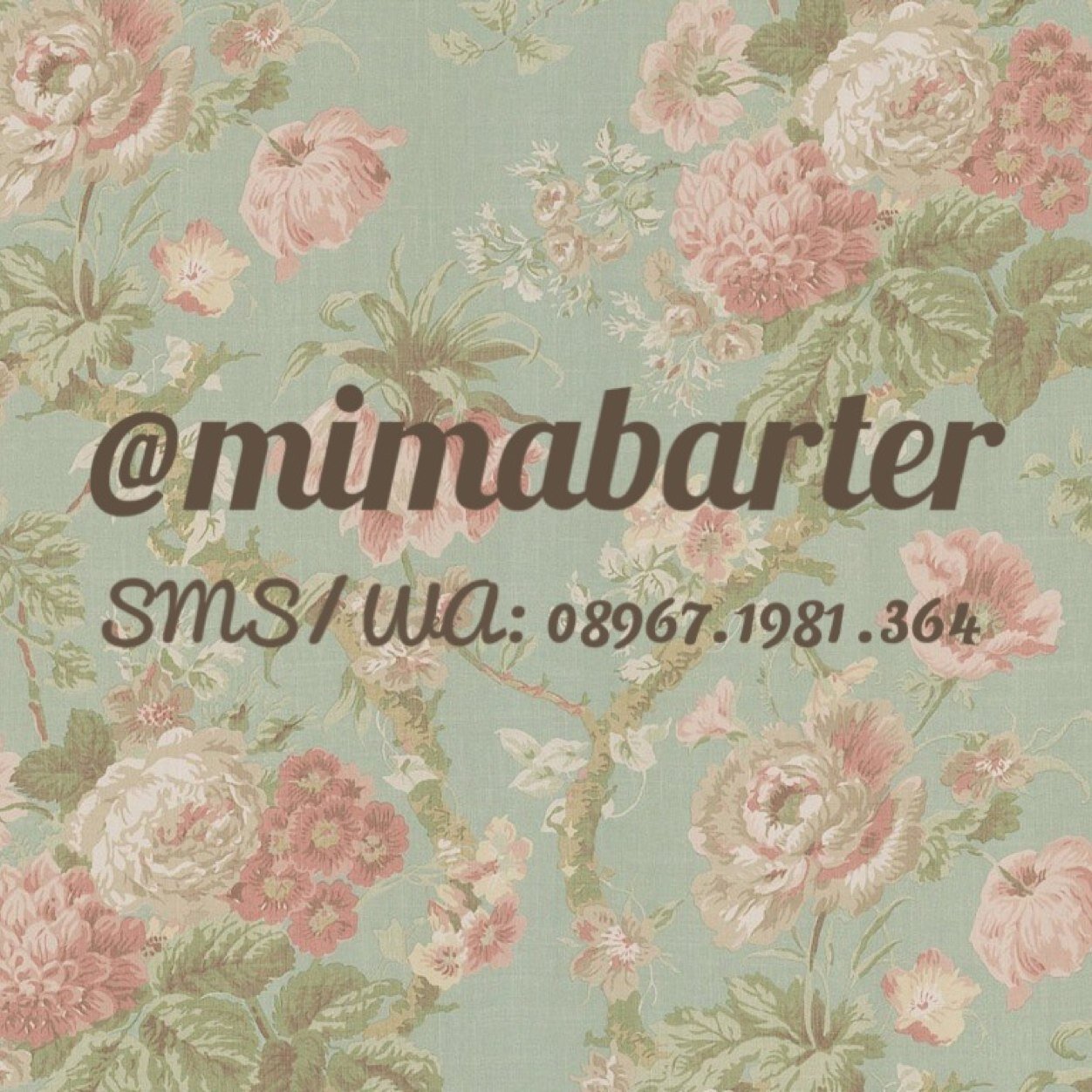 Via Wahana / Pos Indonesia, My barter rules same with you