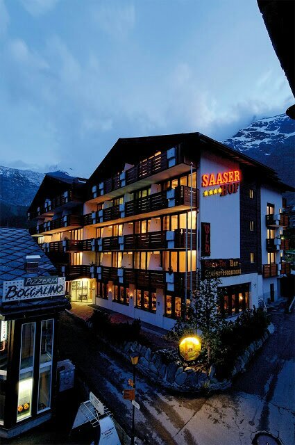 Saaserhof Apartments gleich bei den Pisten in Saas-Fee