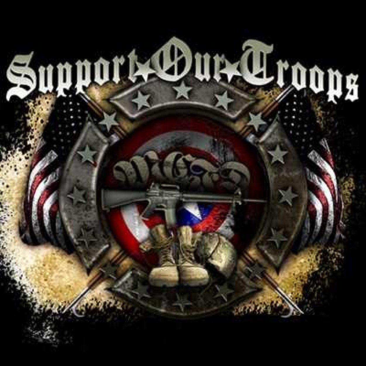 USSupportTroops's profile picture. SUPPORT OUR TROOPS! #Marines #Army #Navy #AirForce! Ran by a US Marine!
#SupportOurTroops