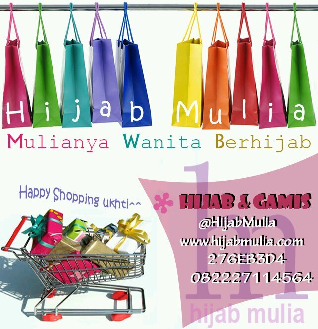 Mulianya Wanita Berhijab~♥ | ig: hijabmulia, Pin BB: 276EB3D4 & SMS: 082227114564 | Cek Lapak di Fav & Happy Shopping^^