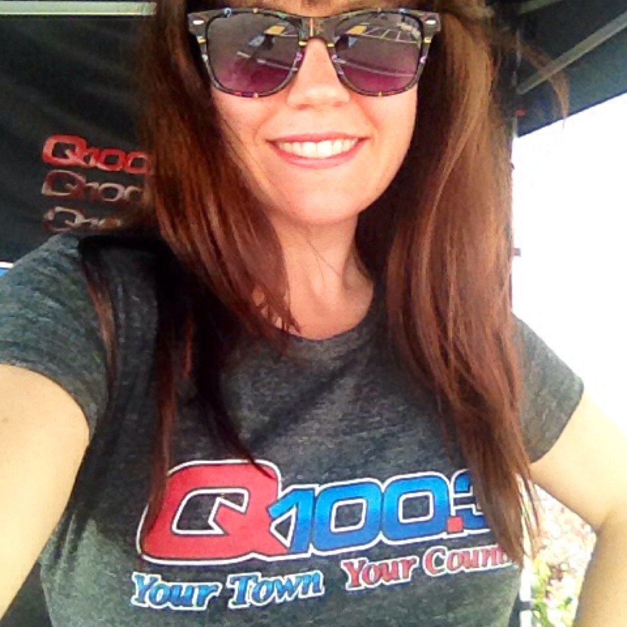 One half of The Q Crew on Q100.3 | Coffee addict | Beer drinker | A handful
