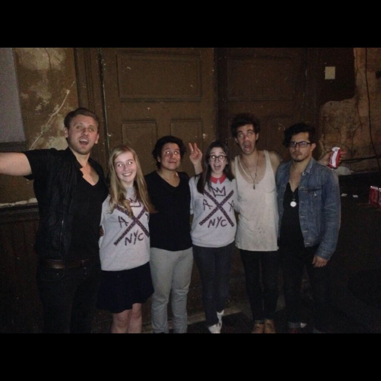•American Authors• Saw and met the guys on 4/8/14 I make my own luck
