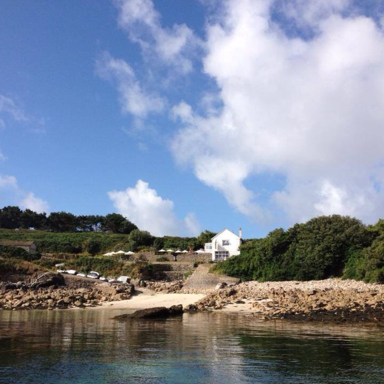 The most South Westerly Pub on St Agnes, Isles of Scilly.