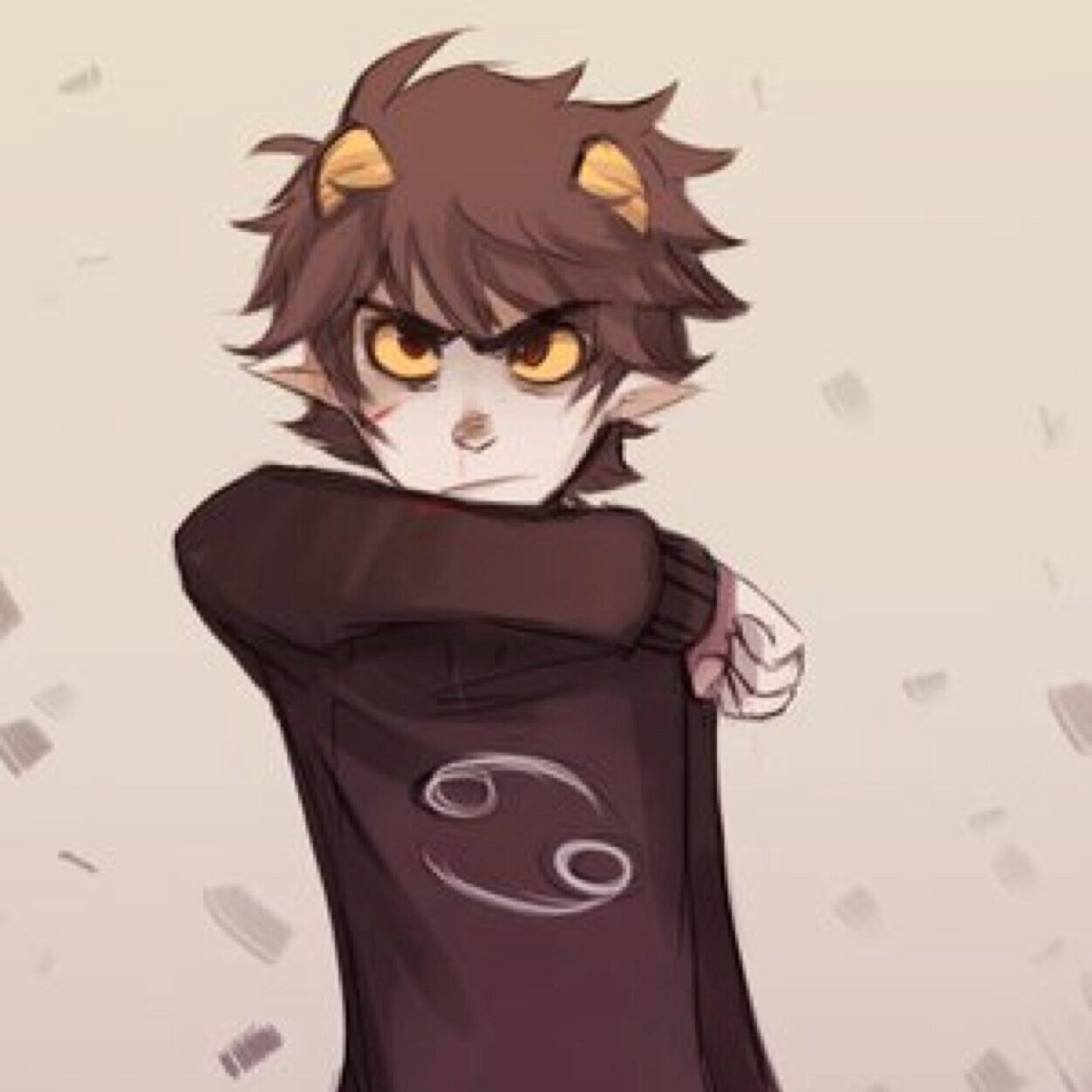 karkat157's profile picture. sorry my account has gotten locked for some reason and i cant fix it follow : @johnegbert158