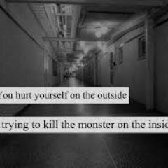 Fighting a loosing battle,that im too tired to fight:/.  Fourteen/teenage girl/stay strong