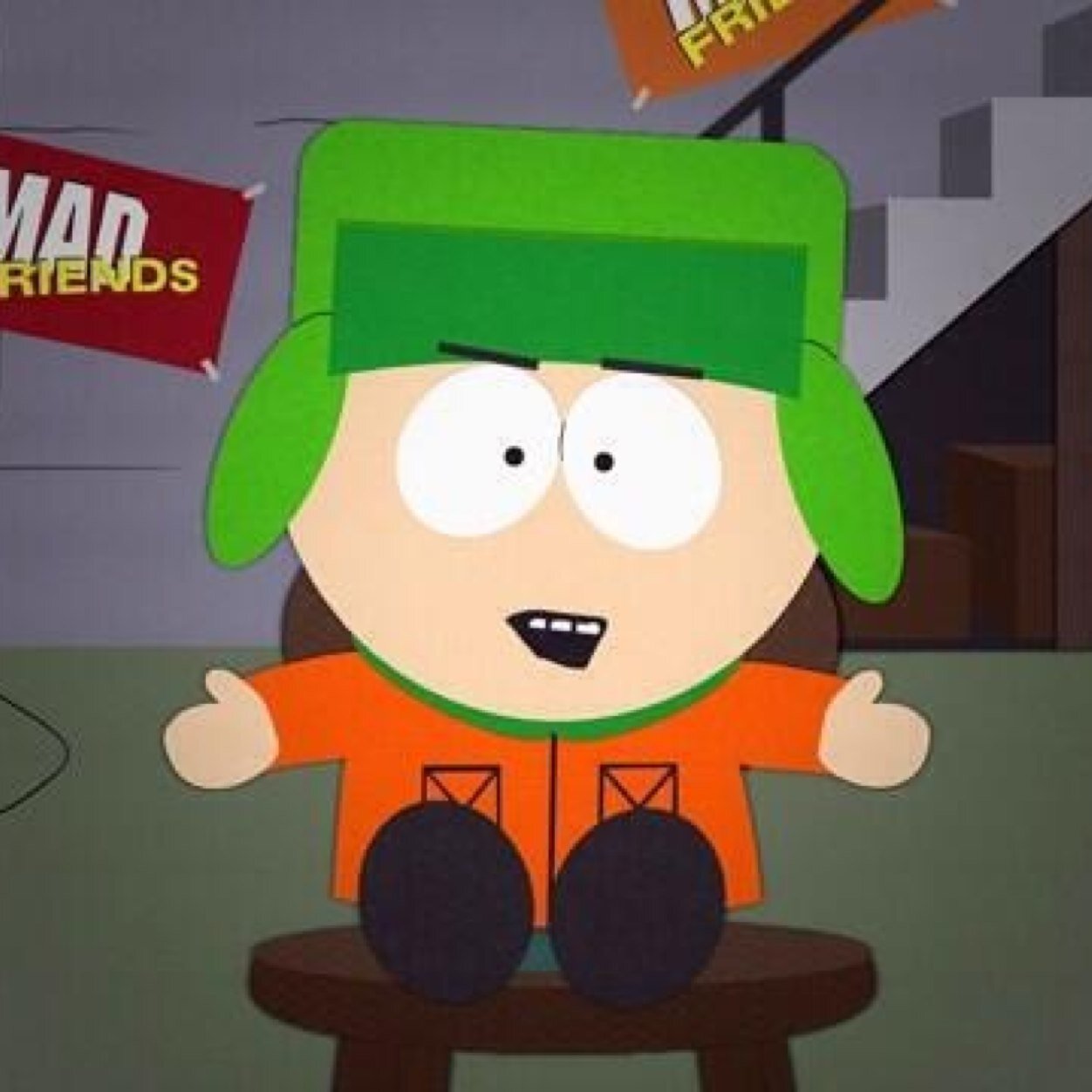 Am kyle am 10 years old i live in southpark Colorado my bestfriend is wendy,kenny my super best friend is stan :)