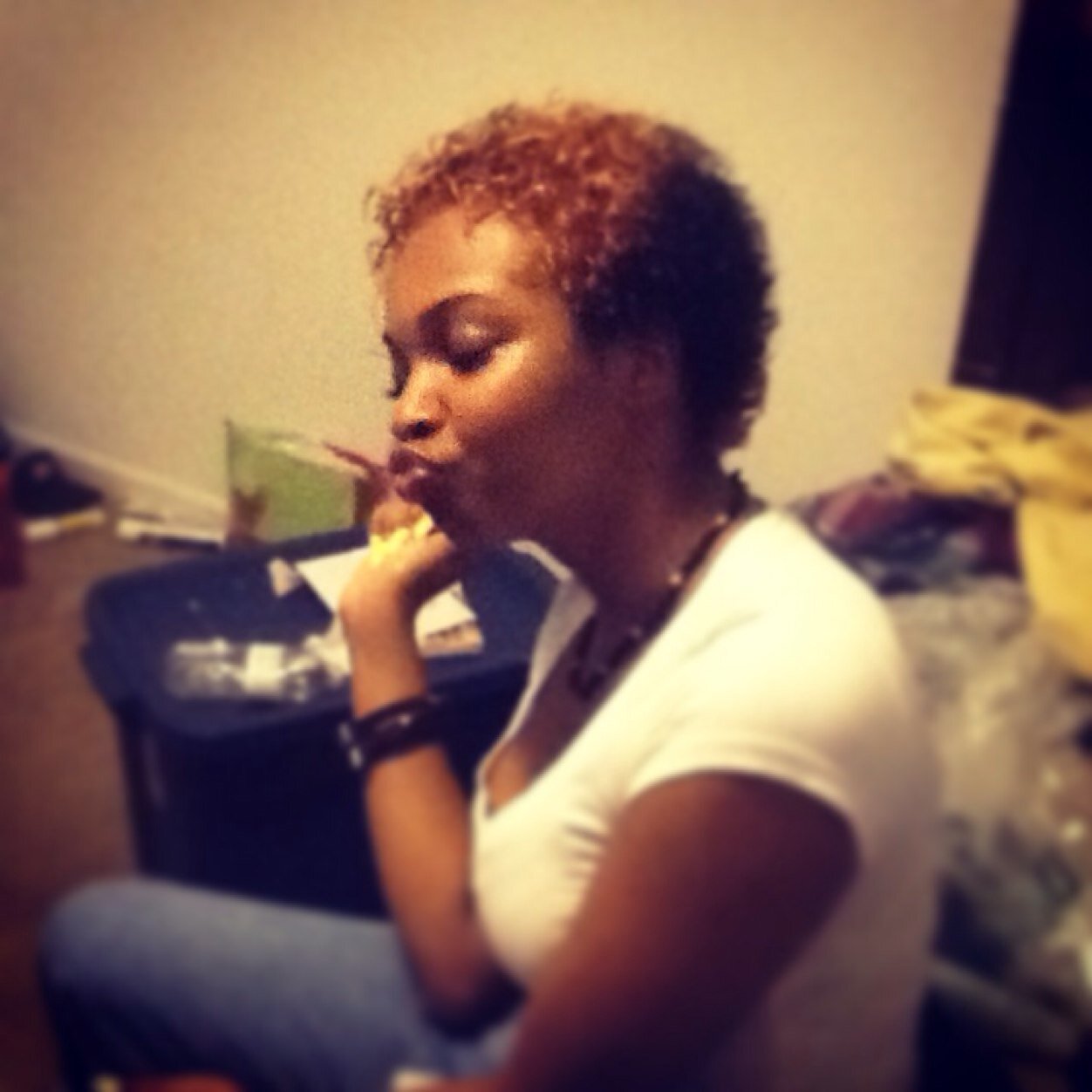 Young & fresh. Chase makes me smile everyday. Dream as if you'll live forever. Live as if you'll die today. - James Dean Follow my Insta, @malika_sessoms. Bye:)