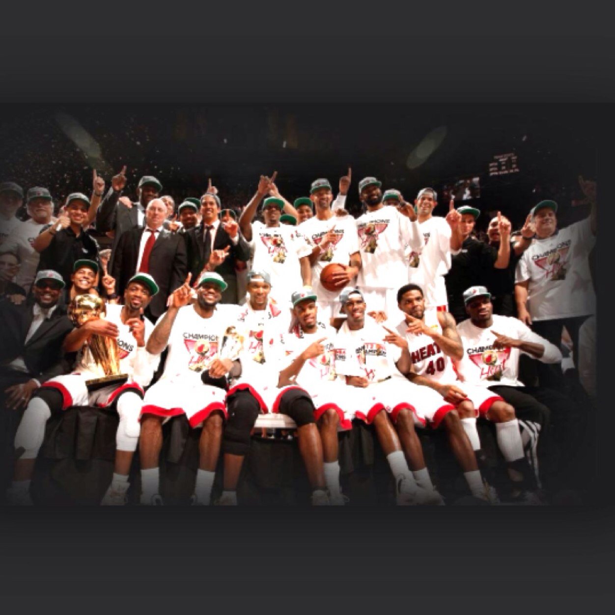 #TeamHeat #TeamWade I love my Team! 2006,2012, & 2013 Champions!!! The best team in NBA History! ❤️❤️