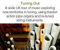 An unusual Tour of Pipe Organs & String Instruments, supported by Sound and Music. UK Tour 10th -19th May. With Jon Rose, Veryan Weston & Hannah Marshall
