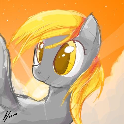 Pégase maladroite , accro aux #Muffins , également factrice à #Ponyville , conjointe du @DrWhooves_FR .
