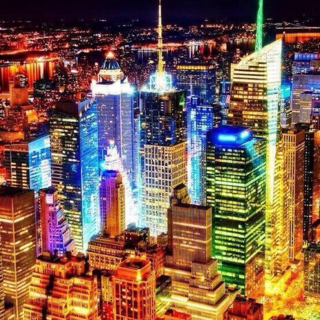 A place where celebrities can laugh and enjoy the lights of New York!