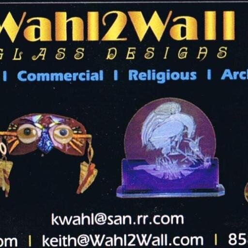 KEITHWAHL's profile picture. Glass Artist *http://t.co/CNNWUKPB8N
 High tech entrreneur, Car collector **http://t.co/nHwOfsXdJF