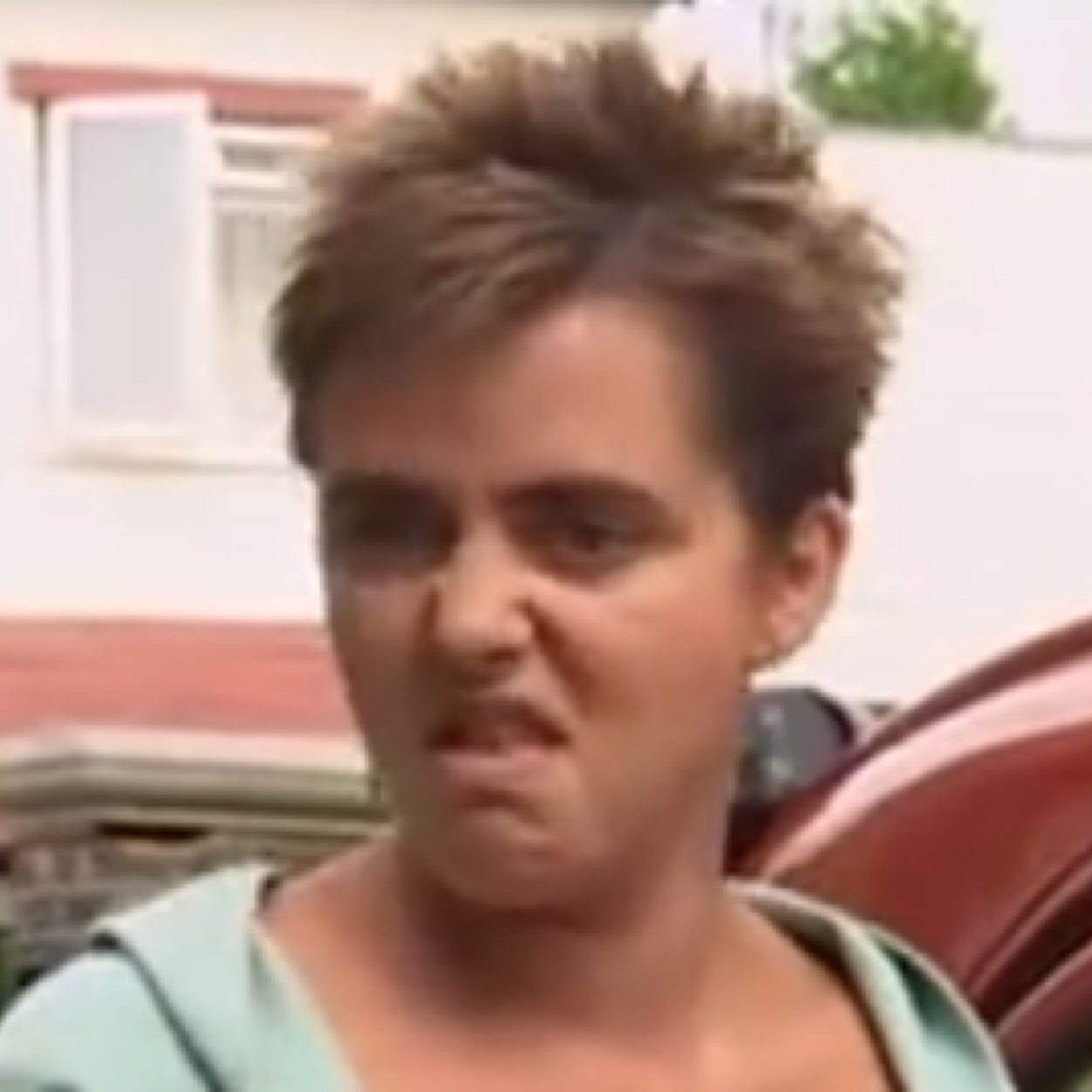 That dyke that fostered the pube ball from the Dumping ground...BIG MISTAKE Follow for the bants #cammalongs #cammed