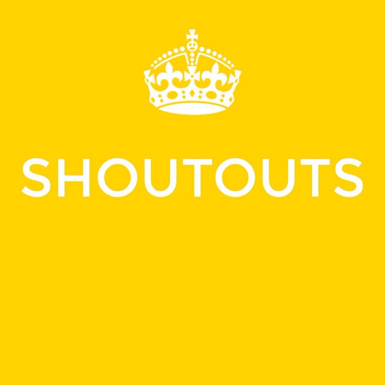 _shoutouts120's profile picture. Wannna shoutout? 1⃣ follow @_kingrjay and us 2⃣ Tag us and _kingrjay in a tweet that you are following