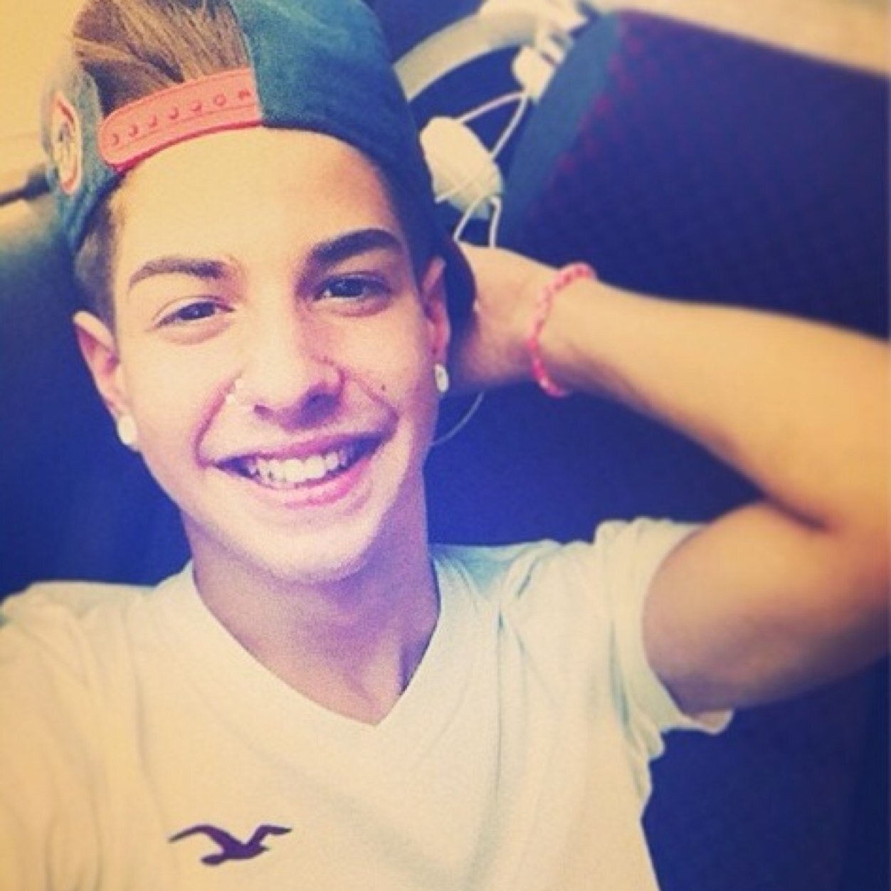 Remember to be happy and whatever you're going through you can get through it no matter what
