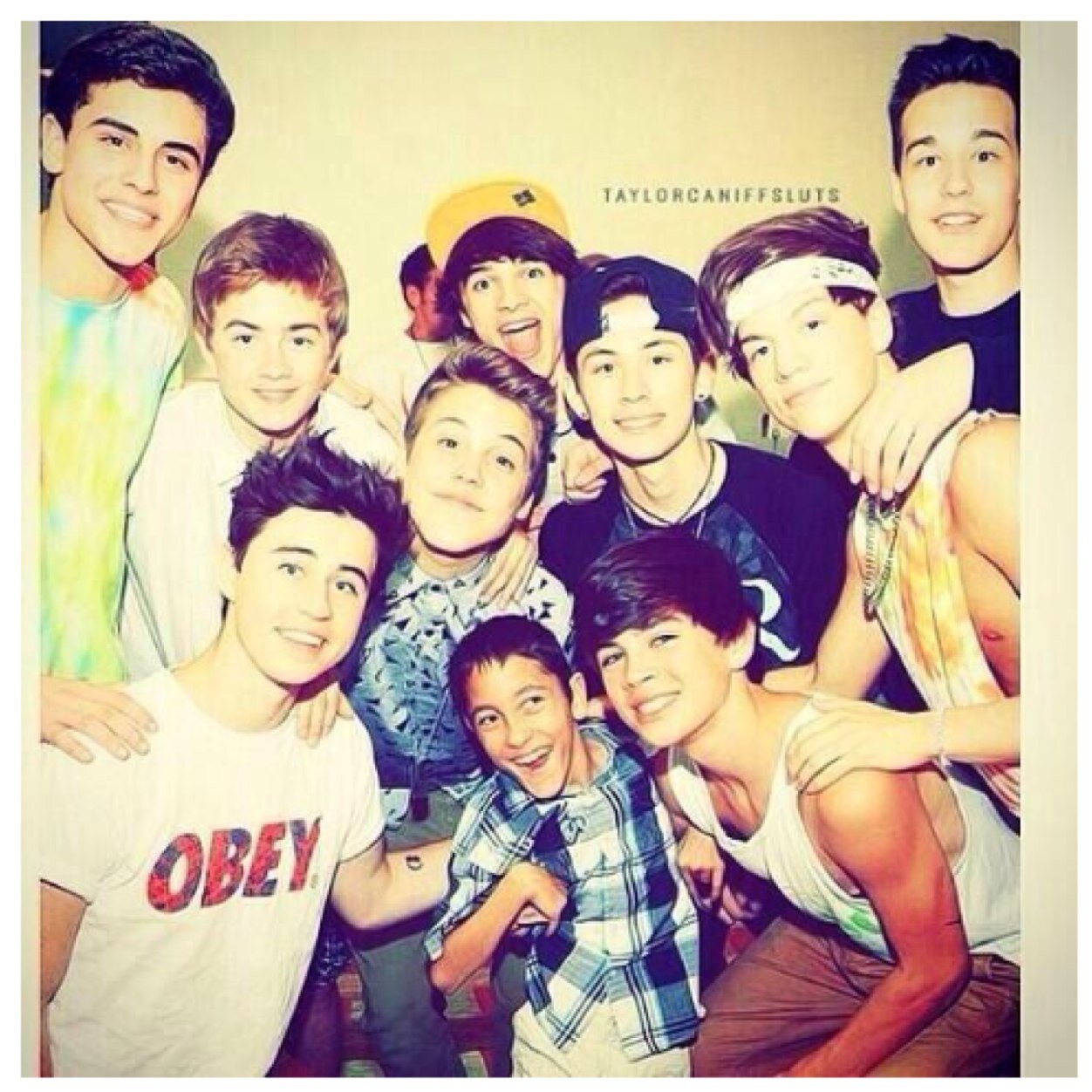 one direction. 5sos. nash grier. cameron dallas. Matt espinosa. Hayes grier. Carter reynolds. O2L. Melbourne, australia.