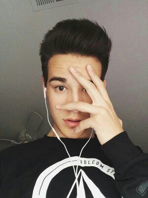 He cute or wateva   too many fandoms to name.                Jacob followed me 4/9/14 omg