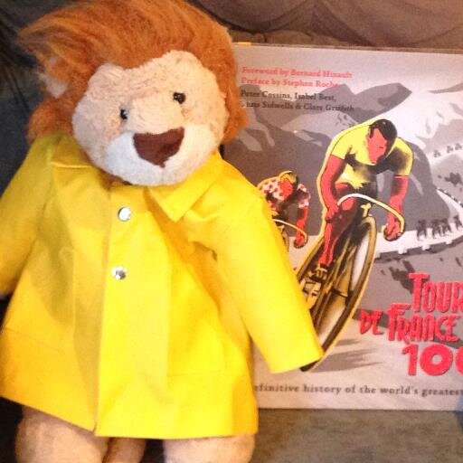 Future Tour de France podium lion!