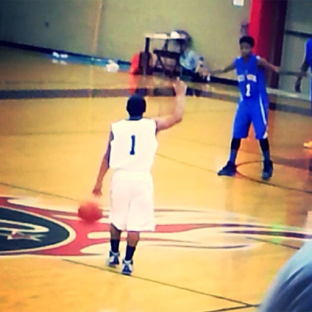 ball is LIFE , AAU team F O U C O S PG #1 .