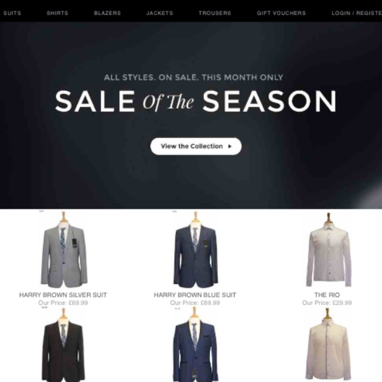 TheMensWarehous's profile picture. I'm a website stocked with menswear offering crazy deals and prices.