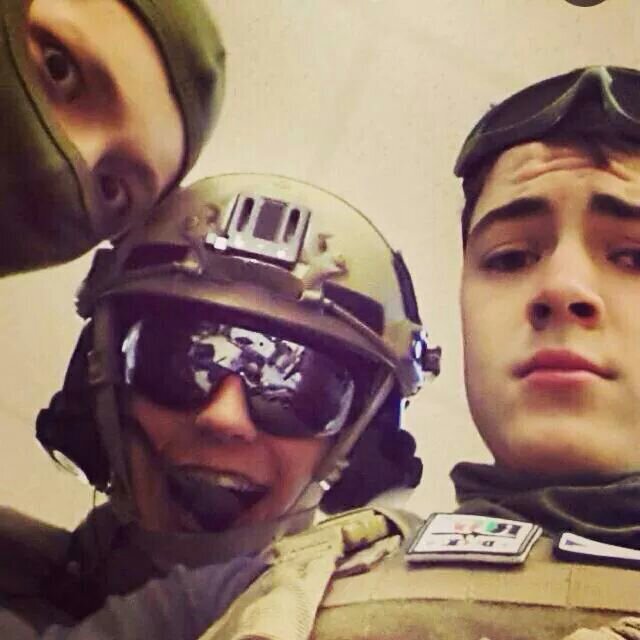 aspiring to join the Royal Marine Commandos currently at Farnborough 6th and enjoys a good game of airsoft with the lads