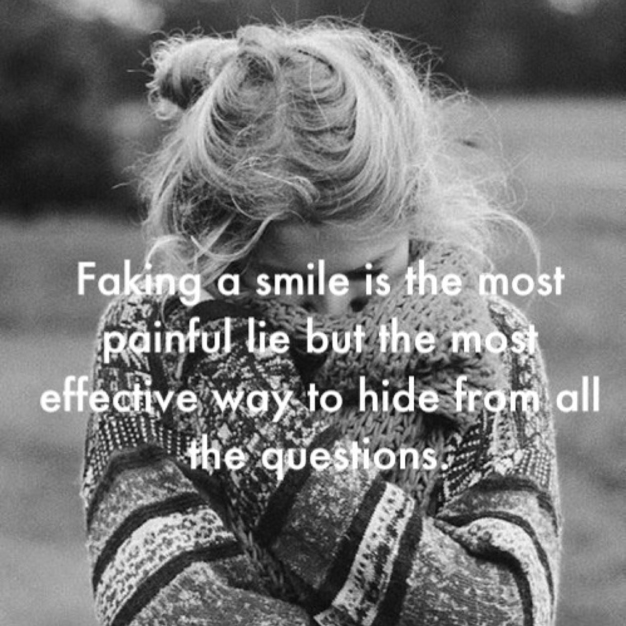 14 || secretly suffering painfully