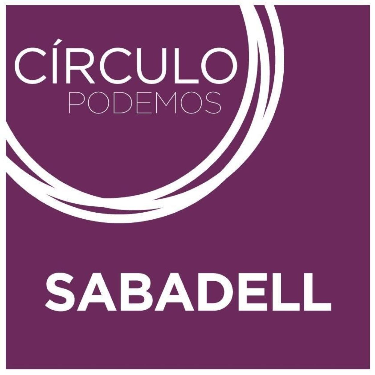 Twitter del cercle Podem Sabadell / Twitter del círculo Podemos Sabadell