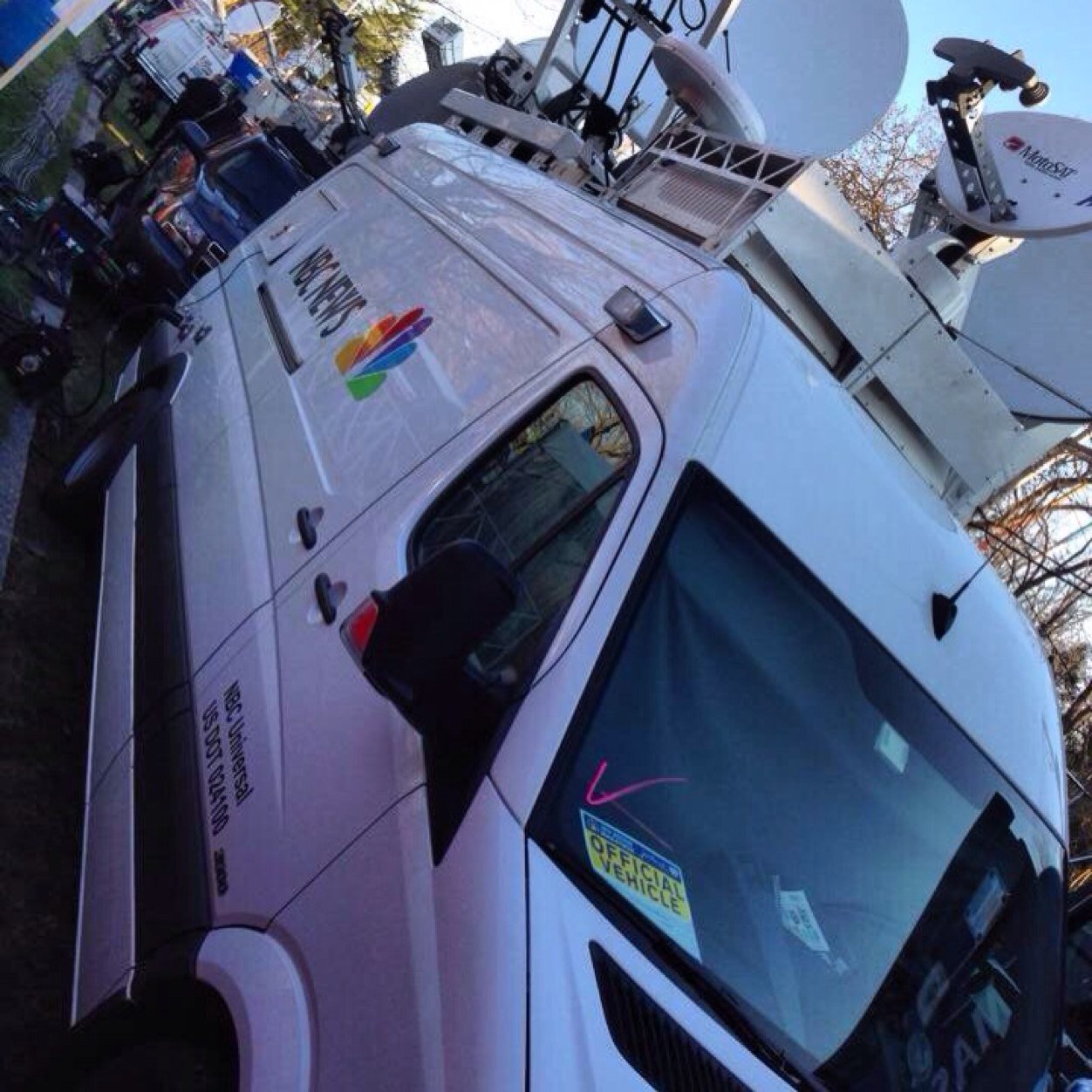 NBC Satalite truck based in New England. On-site for breaking news and features on the NBC family of networks!