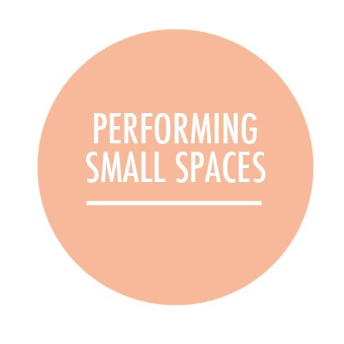 Performing Small Spaces is a site-specific solo which offers a new way of looking at movement and the body - using images, text and audience participation
