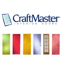 CraftMaster Interior Doors by CMI are recognized worldwide as a leading brand of molded doors, offering a complete line of designs to complement any home.