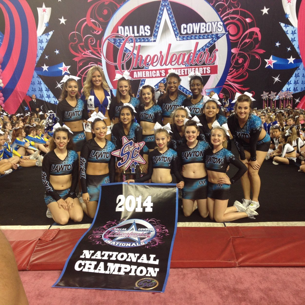 NCA All Star National Champs 2011, 2012. Back2Back! Get awesome, call 580-355-0991!