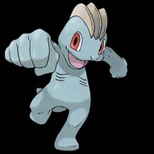 Machop macho. Lvl.11. Me encanta entrenar. Deseo ser mas fuerte. Nunca hay que rendirse.