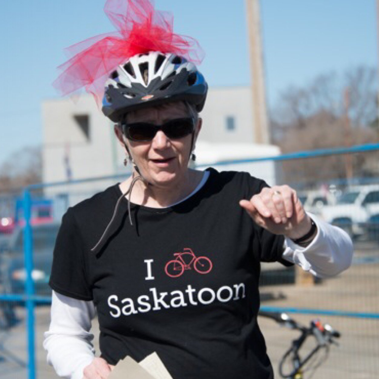 Year-round cyclist • Passionate trail promoter • Quiltmaker • Community builder • Grandmother