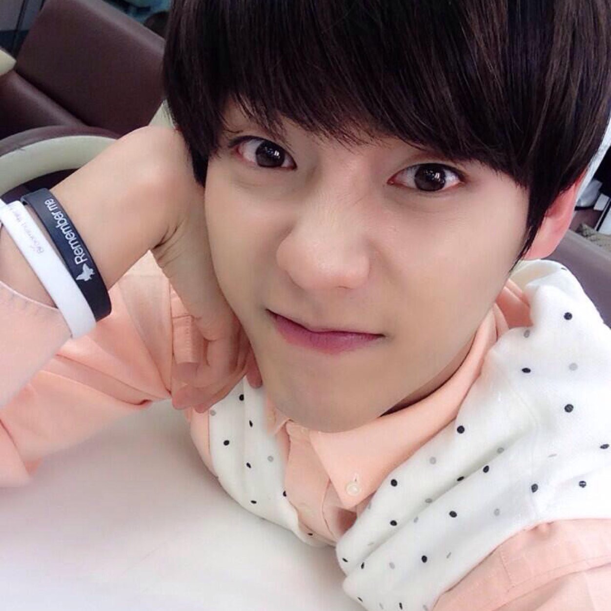 มินฮยอกบอท BTOB กระรอกแอ๊บแบ๊ว เกรียนเงียบ เข้ามาคุยกับผมสิแล้วคุณจะตกหลุมรัก #90line [@OFFICIALBTOB] fam @BTOBilhoon_THHB @Changsub_THHB