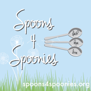 A project started to honor Misty Tamone, we send inspirational spoons to those battling invisible/chronic illnesses.