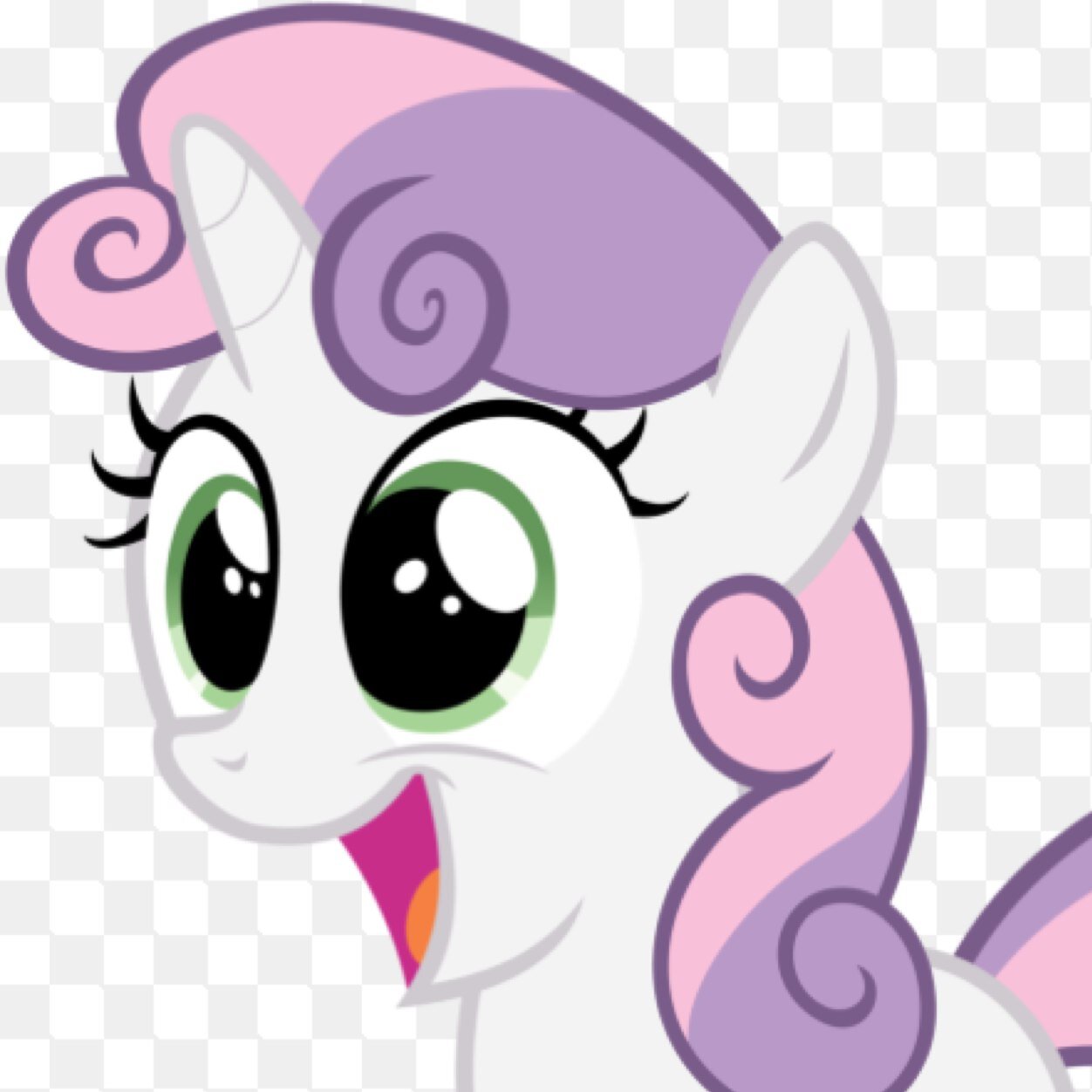 @Mla_rarity little sis and a member of the Cutie Mark Crusaders with @mla_AppleBloom and @mla_scootaloo . We won't stop until we get our Cutie Marks! (EST)