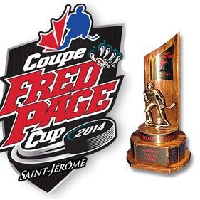 Fred Page Cup , reunites the best hockey junior 'A' from East of Canada, Ontario (CCHL), Maritime (MHL), Quebec (LHJAAAQ) and a host team.