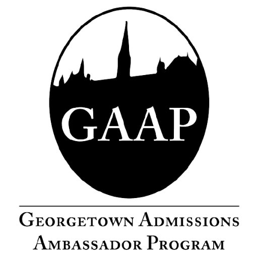 GeorgetownGAAP's profile picture. Georgetown Admissions Ambassador Program: GU's entirely student-run organization dedicated to bringing the best and brightest to the Hilltop. #Hoyas2023