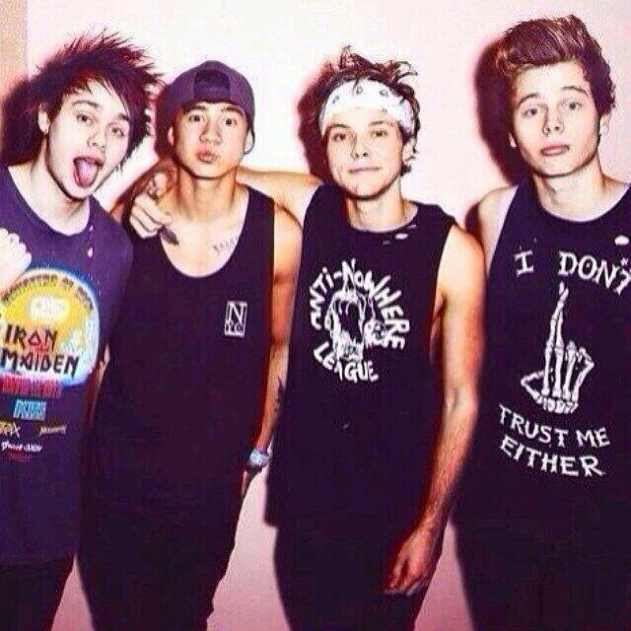I love 5sos they have saved my life bring me up when i was down! They are my world. This is a parody account x