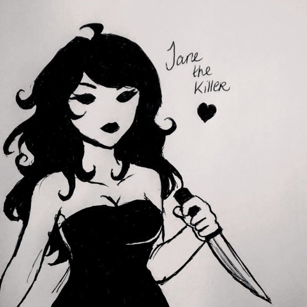 Hi im Jane Everlasting Arkensaw im a killer and im #single  dont go to sleep!! You'll never wake up!!!! Kid @Little_JeffyJr