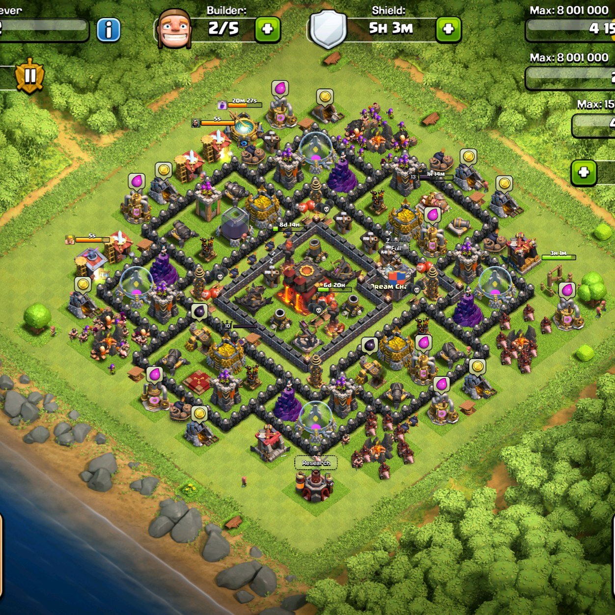 Gamecenter=rscott2506 Coc name=thebestever clan= dream chasers http://t.co/36Eu68fkxT