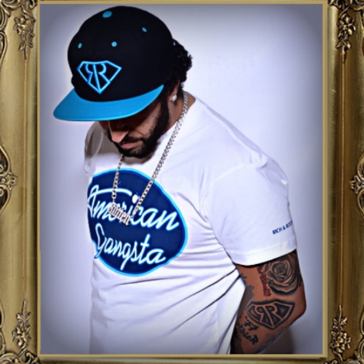 Certified imitator and loser displaying all new styles no fat people allowed clothes won't fit and ugly bitches be quiet.