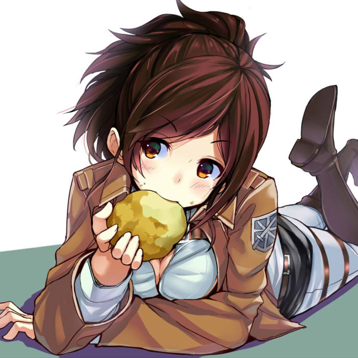 ThePotatoGirI's profile picture. Potato loving girl with a fear of Titans. Probably shouldn't have joined the Survey Corps actually... huh...